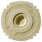 Ekena Millwork Southampton Ceiling Medallion (Fits Canopies up to 2 3/4"), 16 3/8"OD x 1 3/4"P, Primed White CM17SO - alternate 4